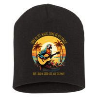 Some Of It's Magic Some Of It's Tragic Parrot Funny Short Acrylic Beanie