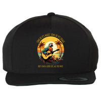 Some Of It's Magic Some Of It's Tragic Parrot Funny Wool Snapback Cap