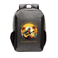 Some Of It's Magic Some Of It's Tragic Parrot Funny Vector Backpack