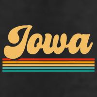 State Of Iowa 7 Panel Mesh Trucker Snapback Hat