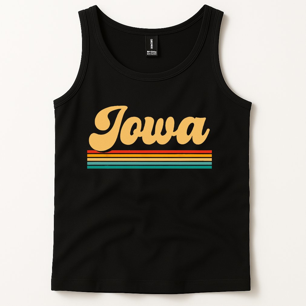 State Of Iowa Tank Top