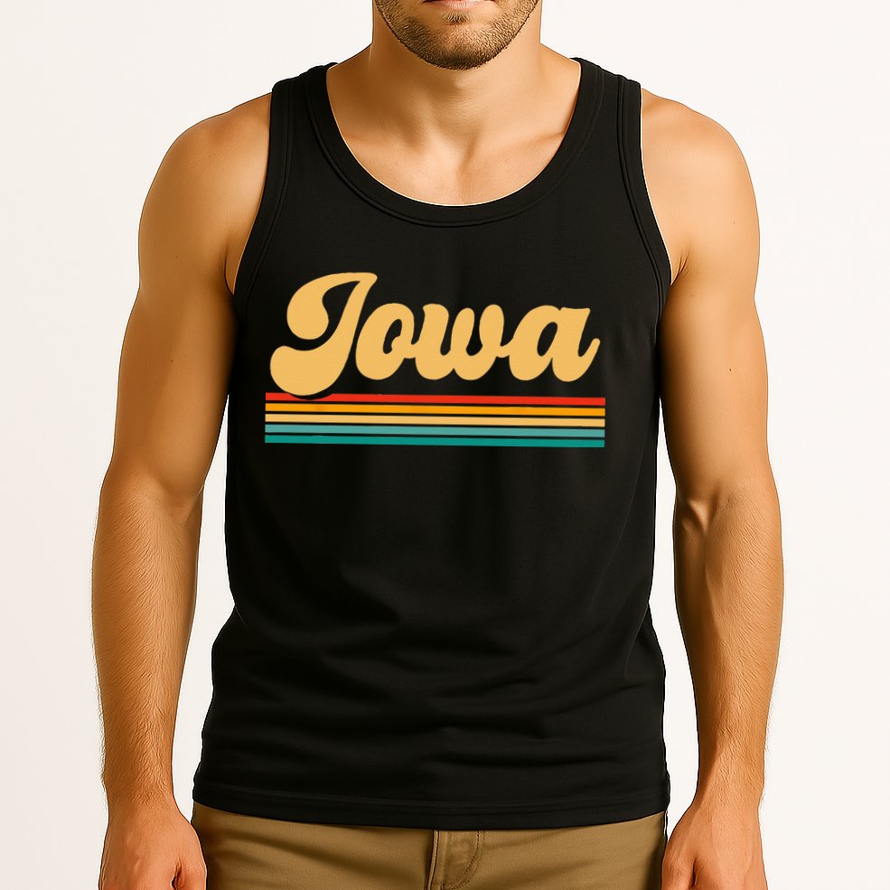 State Of Iowa Tank Top