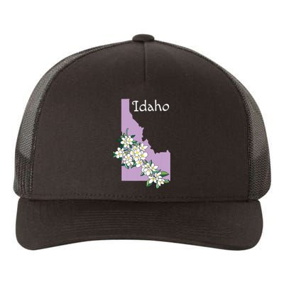 State Of Idaho Syringa Flower Yupoong Adult 5-Panel Trucker Hat