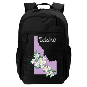 State Of Idaho Syringa Flower Daily Commute Backpack