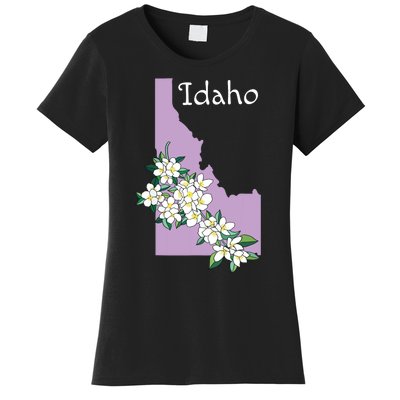 State Of Idaho Syringa Flower Women's T-Shirt