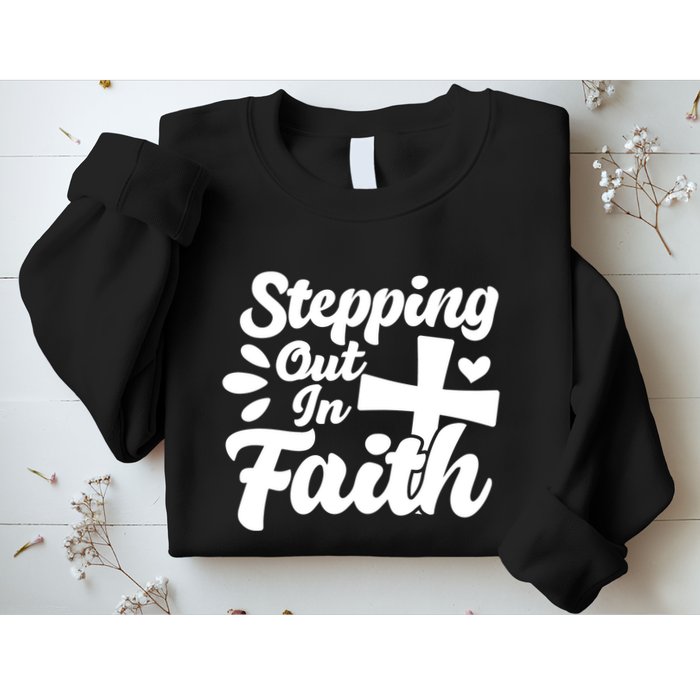Strpping Out In Faith Sweatshirt