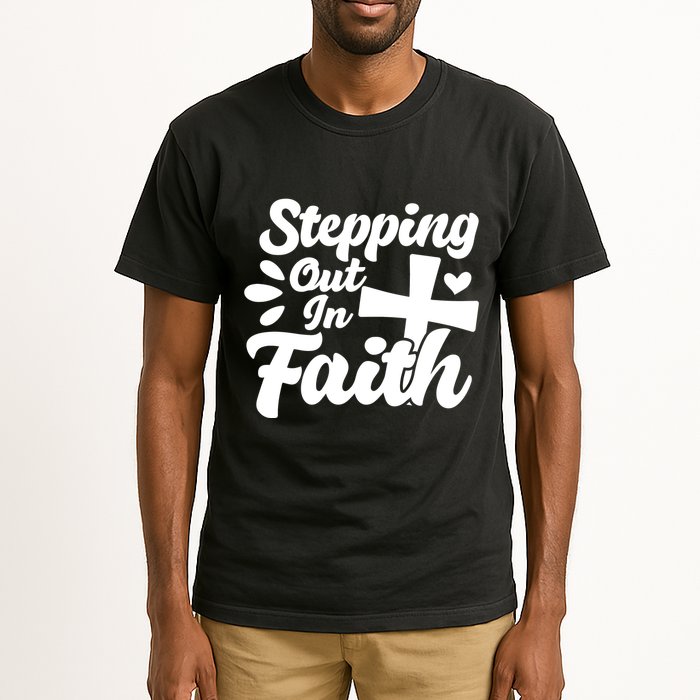 Strpping Out In Faith Tall T-Shirt