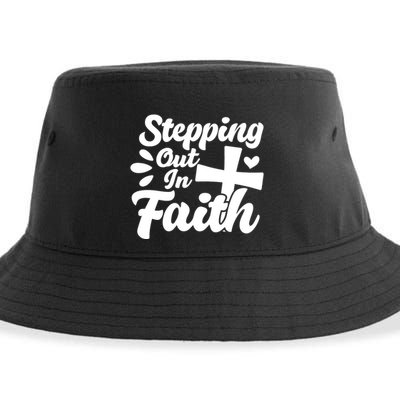Strpping Out In Faith Sustainable Bucket Hat