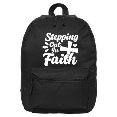 Strpping Out In Faith 16 in Basic Backpack