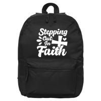 Strpping Out In Faith 16 in Basic Backpack