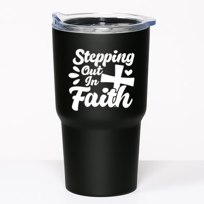 Strpping Out In Faith Tumbler