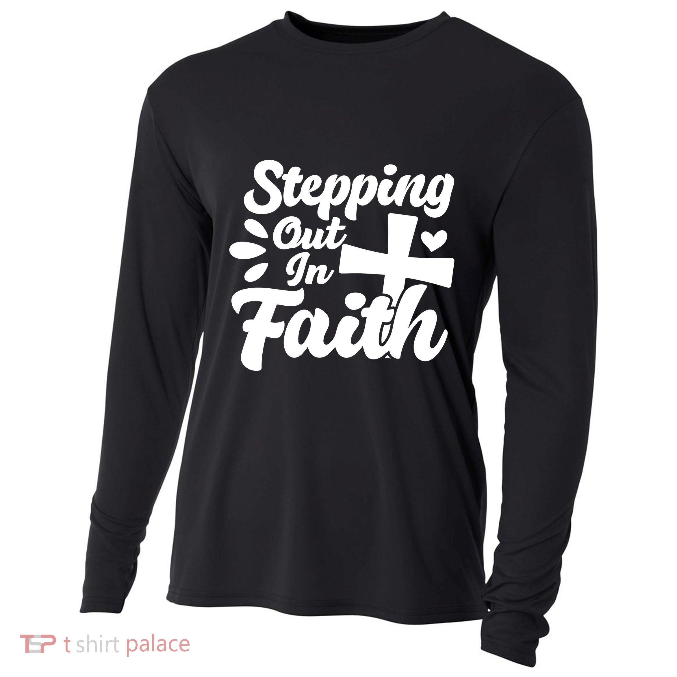 Strpping Out In Faith Cooling Performance Long Sleeve Crew