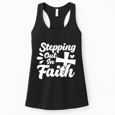 Strpping Out In Faith Womens Tank Top