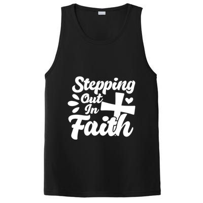 Strpping Out In Faith PosiCharge Competitor Tank
