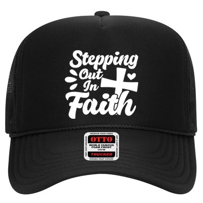 Strpping Out In Faith Trucker Hat