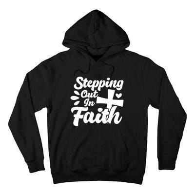 Strpping Out In Faith Tall Hoodie