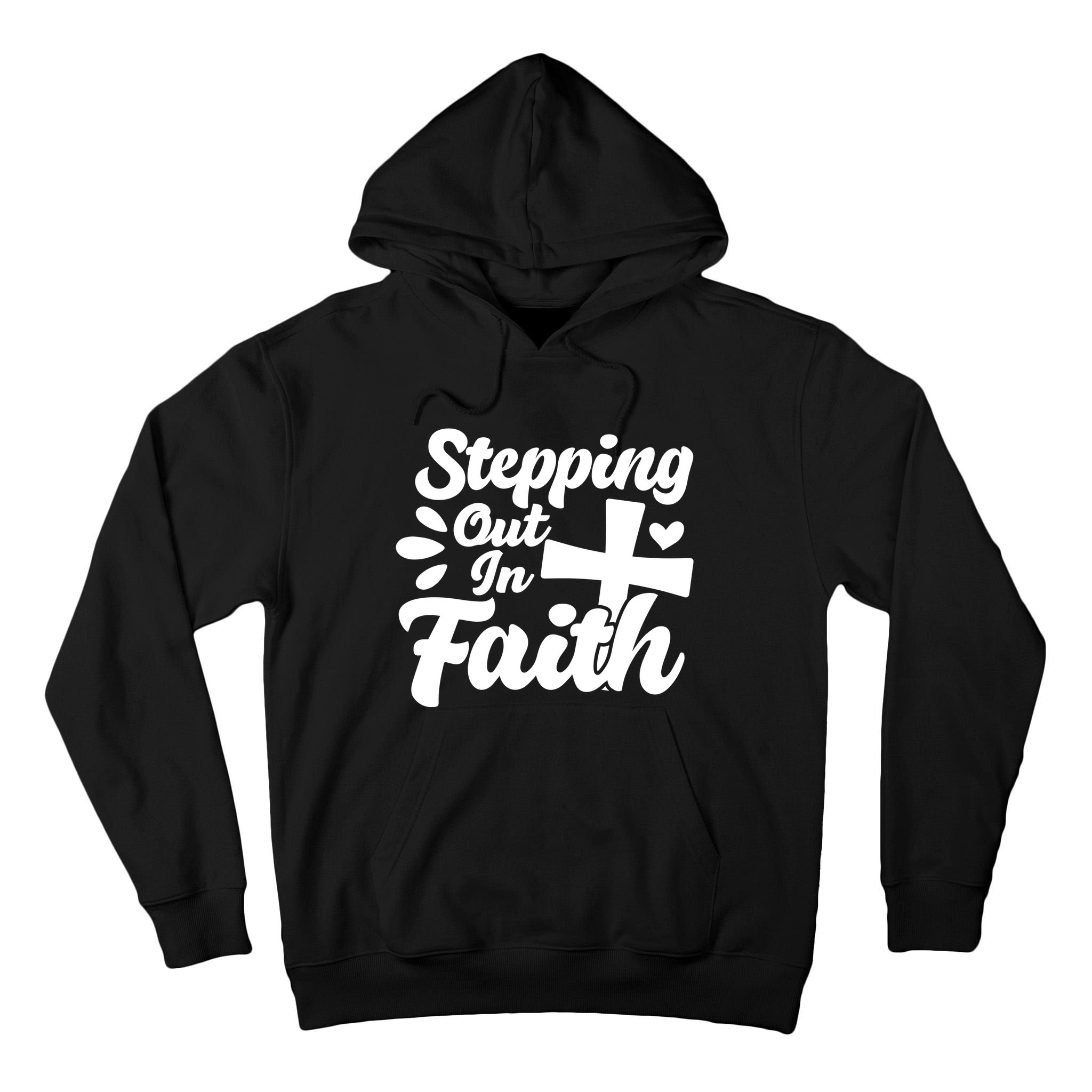 Strpping Out In Faith Tall Hoodie