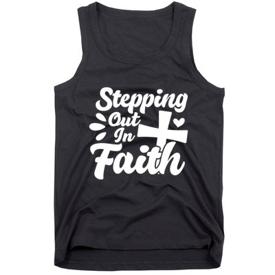 Strpping Out In Faith Tank Top