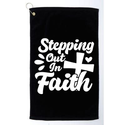 Strpping Out In Faith Golf Towel