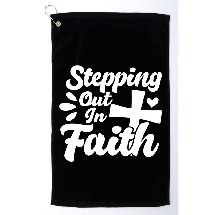 Strpping Out In Faith Golf Towel