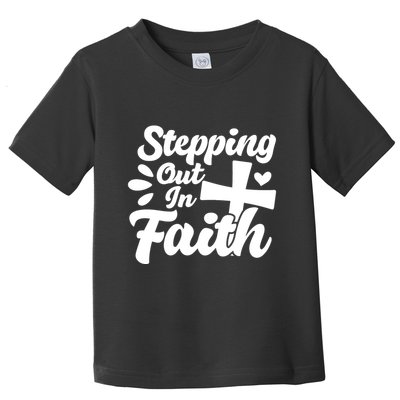 Strpping Out In Faith Toddler T-Shirt