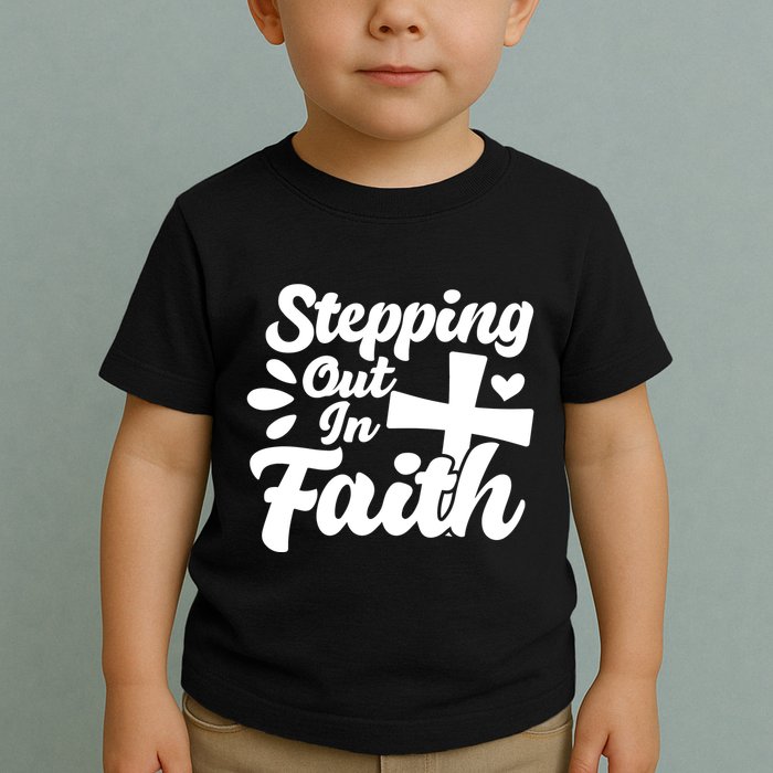Strpping Out In Faith Toddler T-Shirt
