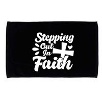 Strpping Out In Faith Microfiber Hand Towel