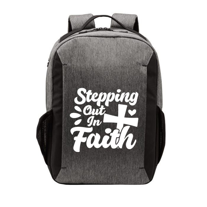 Strpping Out In Faith Vector Backpack