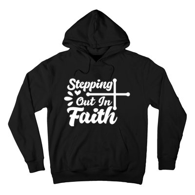 Strpping Out In Faith Hoodie