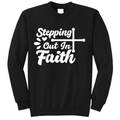 Strpping Out In Faith Sweatshirt