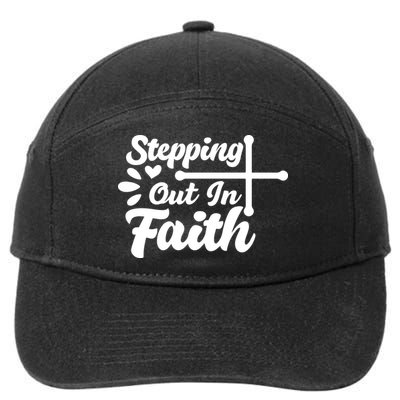 Strpping Out In Faith 7-Panel Snapback Hat