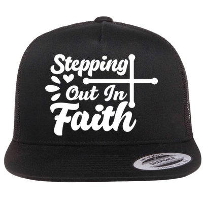 Strpping Out In Faith Flatbill Hat
