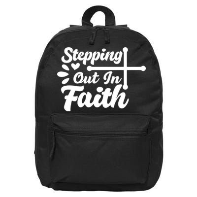 Strpping Out In Faith 16 in Basic Backpack