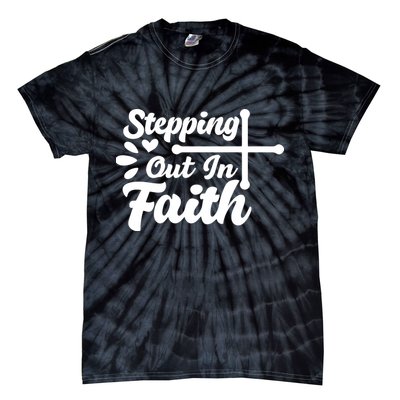 Strpping Out In Faith Tie-Dye T-Shirt