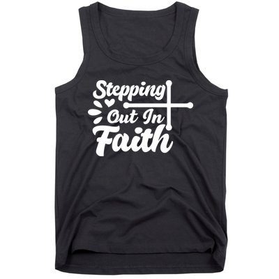 Strpping Out In Faith Tank Top