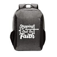 Strpping Out In Faith Vector Backpack