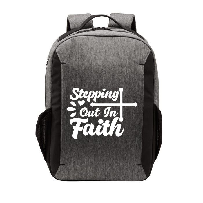 Strpping Out In Faith Vector Backpack