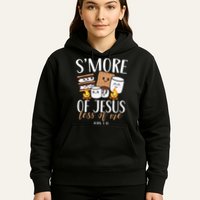 Smore Of Jesus Less Of Me Christian Camper Hoodie