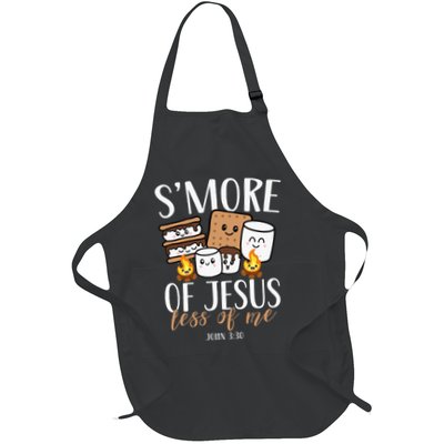 Smore Of Jesus Less Of Me Christian Camper Apron