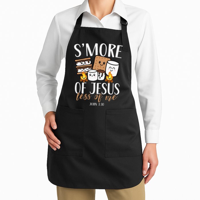 Smore Of Jesus Less Of Me Christian Camper Apron