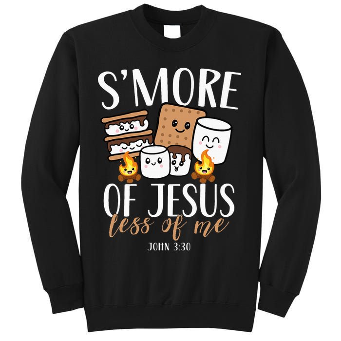 Smore Of Jesus Less Of Me Christian Camper Sweatshirt