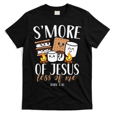 Smore Of Jesus Less Of Me Christian Camper T-Shirt
