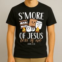Smore Of Jesus Less Of Me Christian Camper T-Shirt