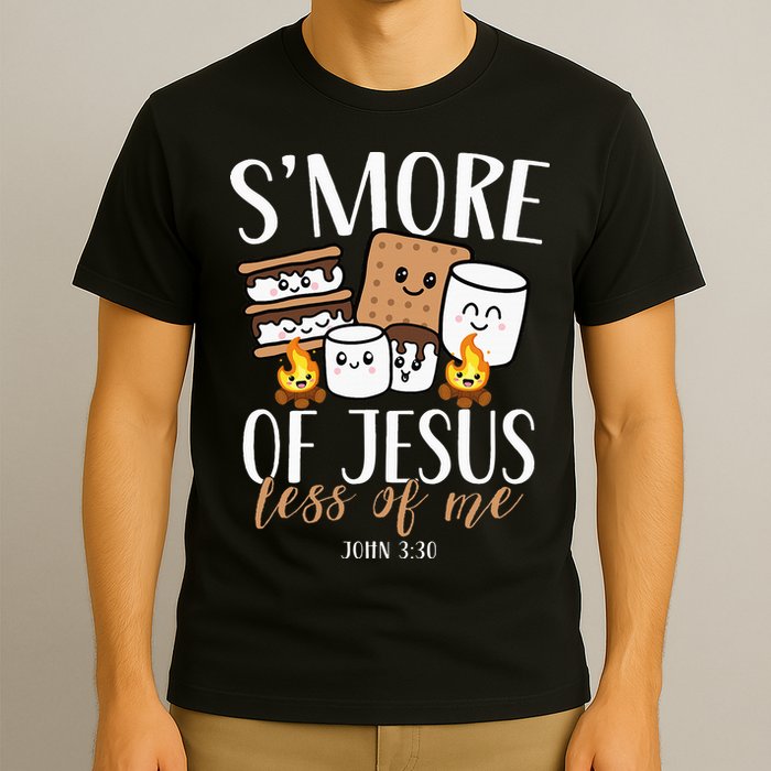 Smore Of Jesus Less Of Me Christian Camper T-Shirt