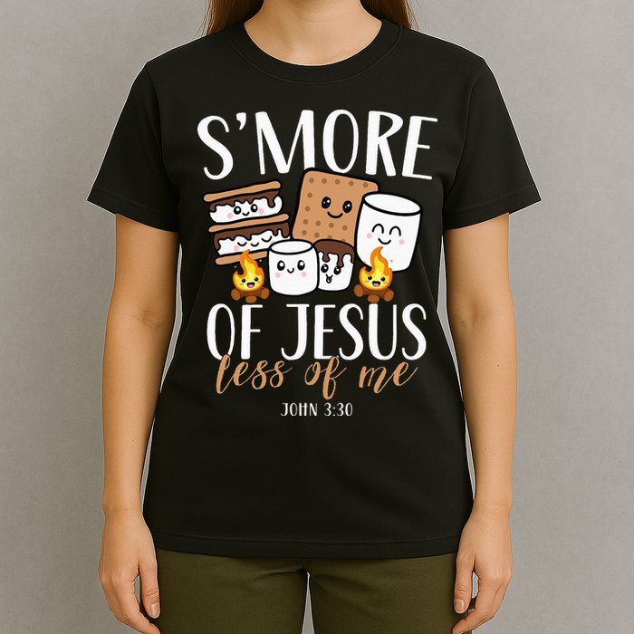 Smore Of Jesus Less Of Me Christian Camper T-Shirt