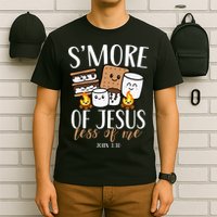Smore Of Jesus Less Of Me Christian Camper T-Shirt