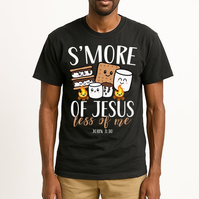 Smore Of Jesus Less Of Me Christian Camper Tall T-Shirt