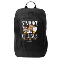 Smore Of Jesus Less Of Me Christian Camper City Backpack