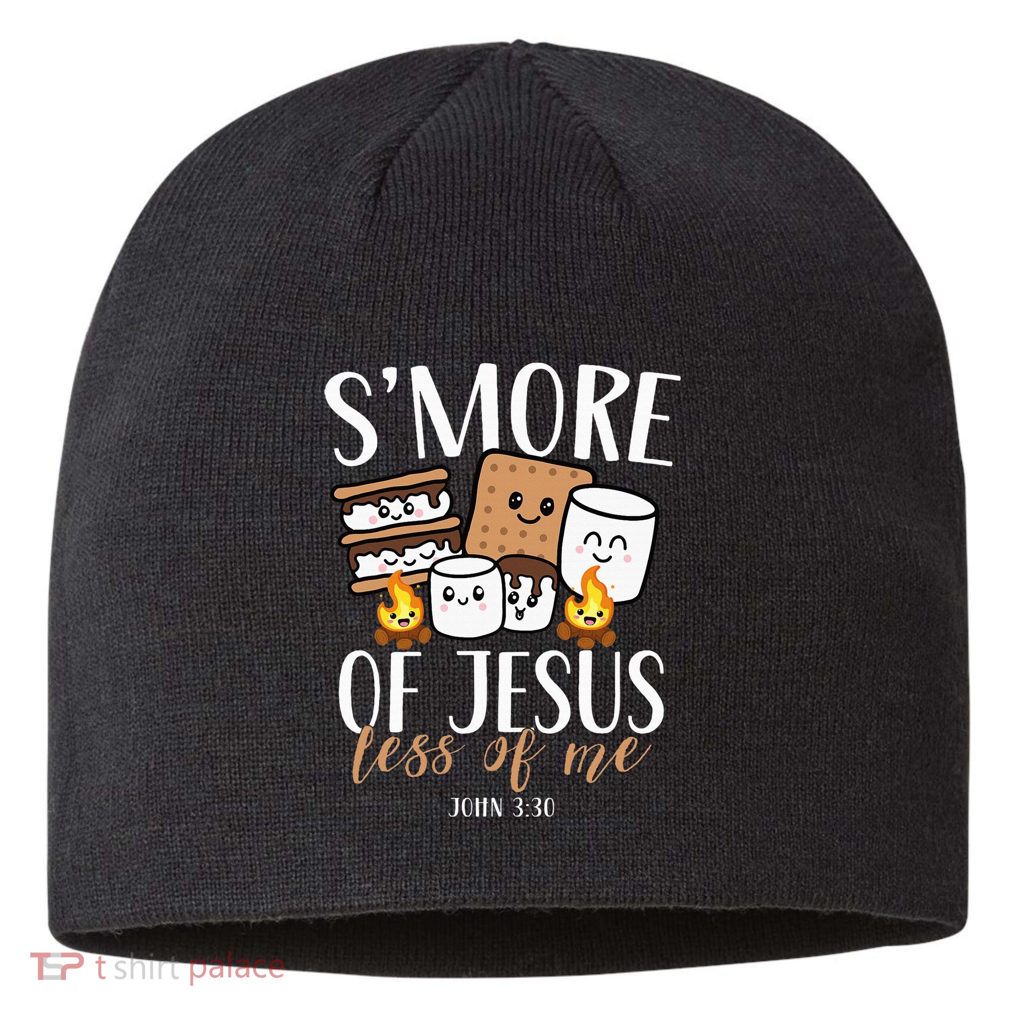 Smore Of Jesus Less Of Me Christian Camper Sustainable Beanie