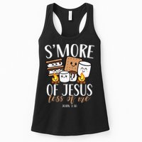 Smore Of Jesus Less Of Me Christian Camper Womens Tank Top